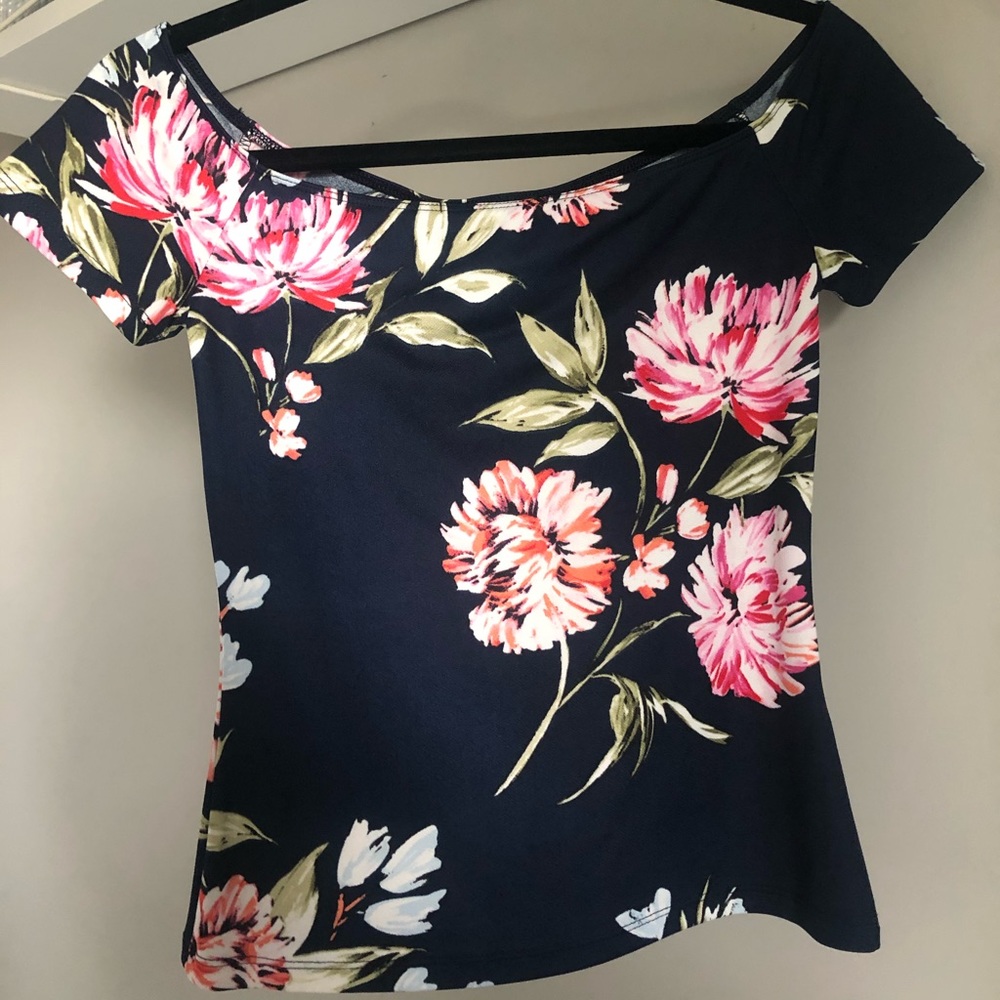 Dynamite off the shoulder top